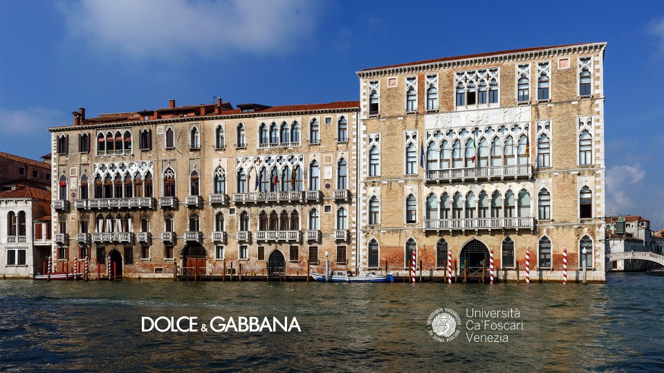 Dolce&Gabbana and Ca' Foscari collaborate on a new innovative educational initiative