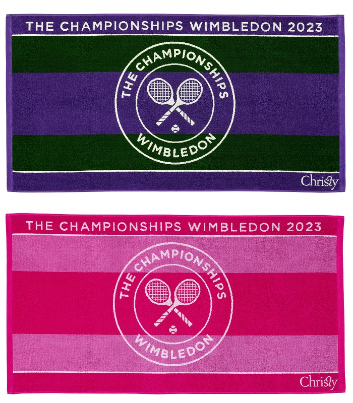 The Wimbledon Championship towels, 2023