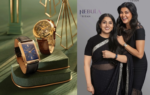  Suparna Mitra and Sushmita Sen launch Nebula by Titan's exquisite Art Deco collection