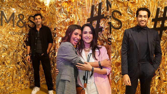Gurfateh Pirzada, Malini Agarwal, Shibani Bedi, Kashyap Shangari at Marks & Spencer's 100th Store Launch in India