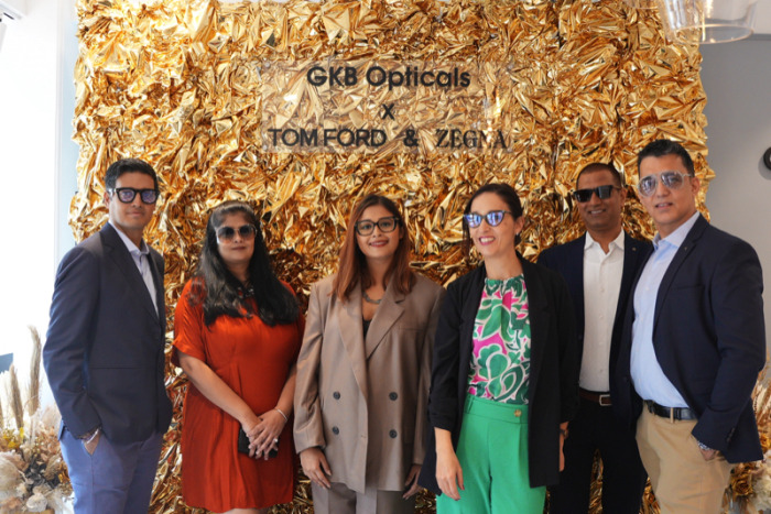 Priyanka Gupta, Director of Brands, GKB Opticals along with the guests