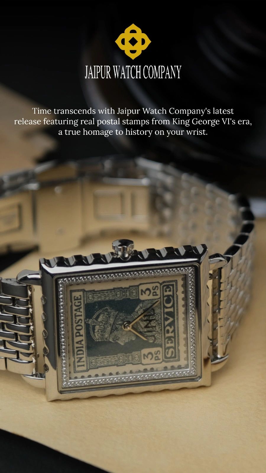 Order Stamp Watches Online - King George VI Stamp - Jaipur Watch – Jaipur  Watch Company