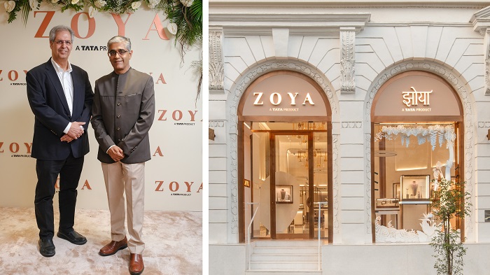 Noel Tata and Ajoy Chawla at the launch of Zoya, Kala Ghoda