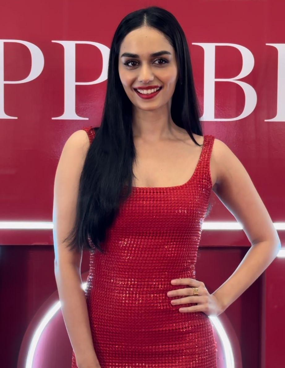 Manushi Chhillar at the launch of Wella Professionals Ultime Repair Range