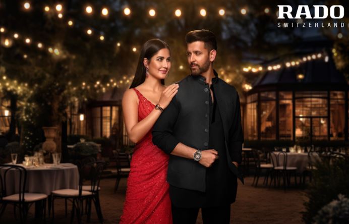 Timeless elegance with Rado, featuring Hrithik Roshan and Katrina Kaif
