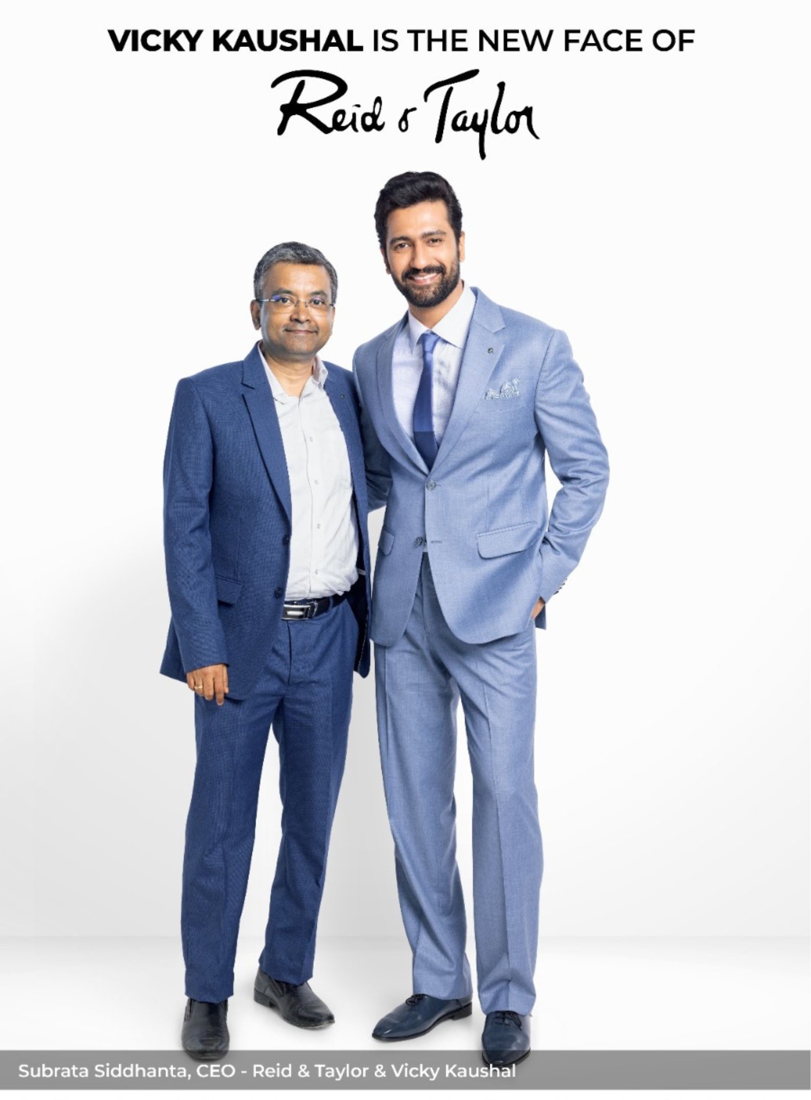 Subrata Siddhanta, CEO, Reid & Taylor & Vicky Kaushal 