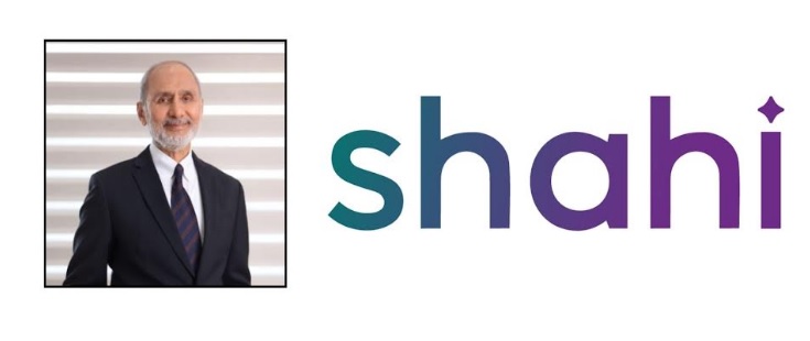 Harish Ahuja, Managing Director & Chairperson, Shahi Exports Private Limited (left), the new and updated Shahi logo, representing clarity, stability, and wisdom (right)