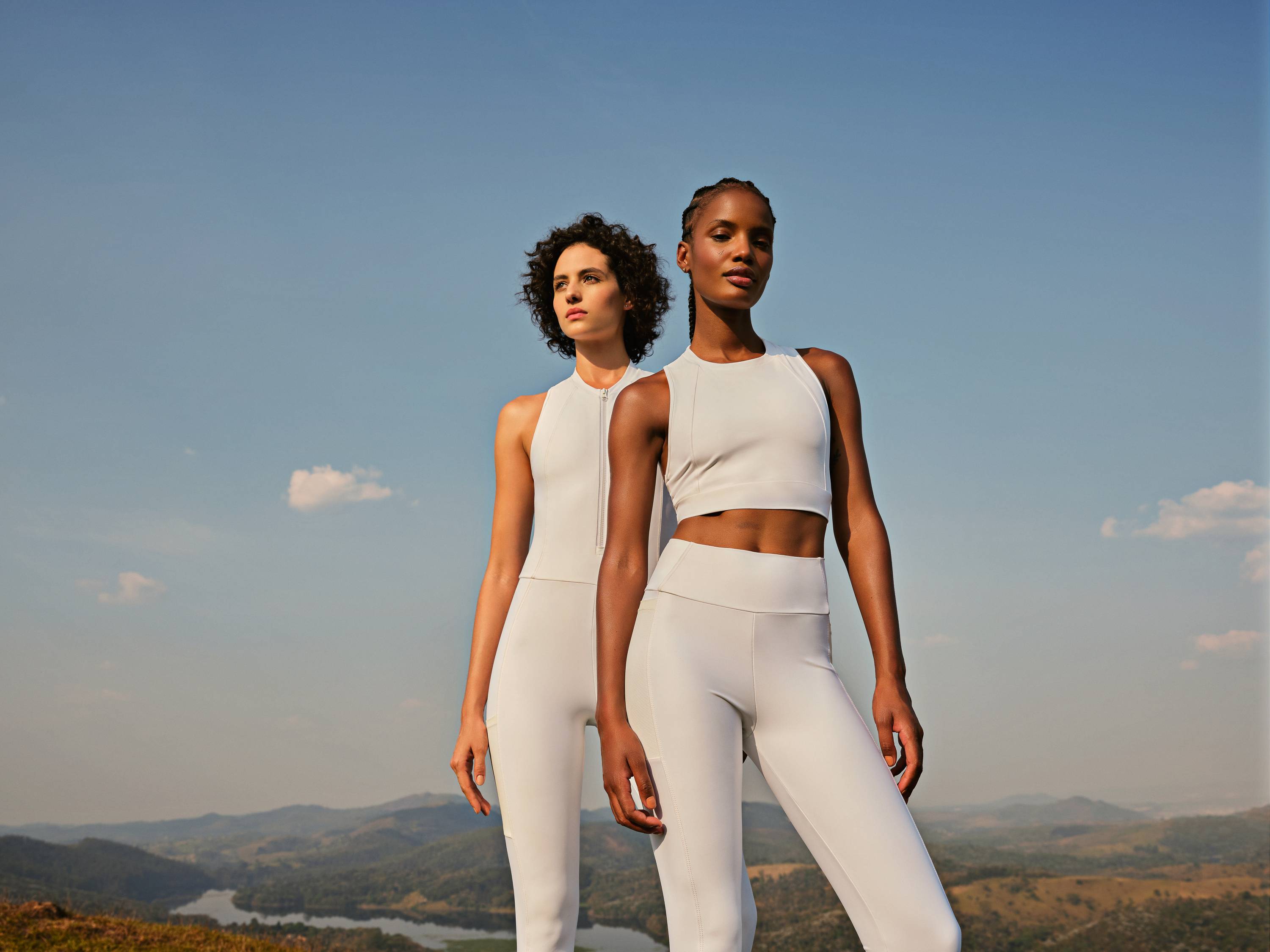 UpFit Capsule Collection from LIVE! includes leggings, top, and jumpsuit that are made with bio-derived LYCRA® EcoMade fiber, providing exceptional comfort, fit, and flexibility with the added benefit of being a more sustainable fiber.