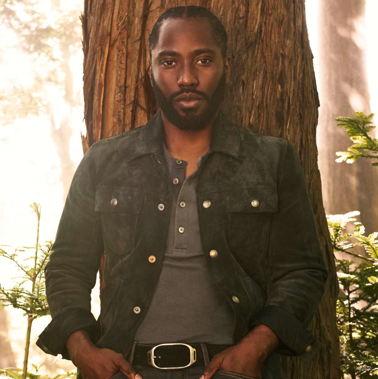 TOM FORD Bois Pacifique Campaign starring John David Washington. Photo Credit: David Sims
