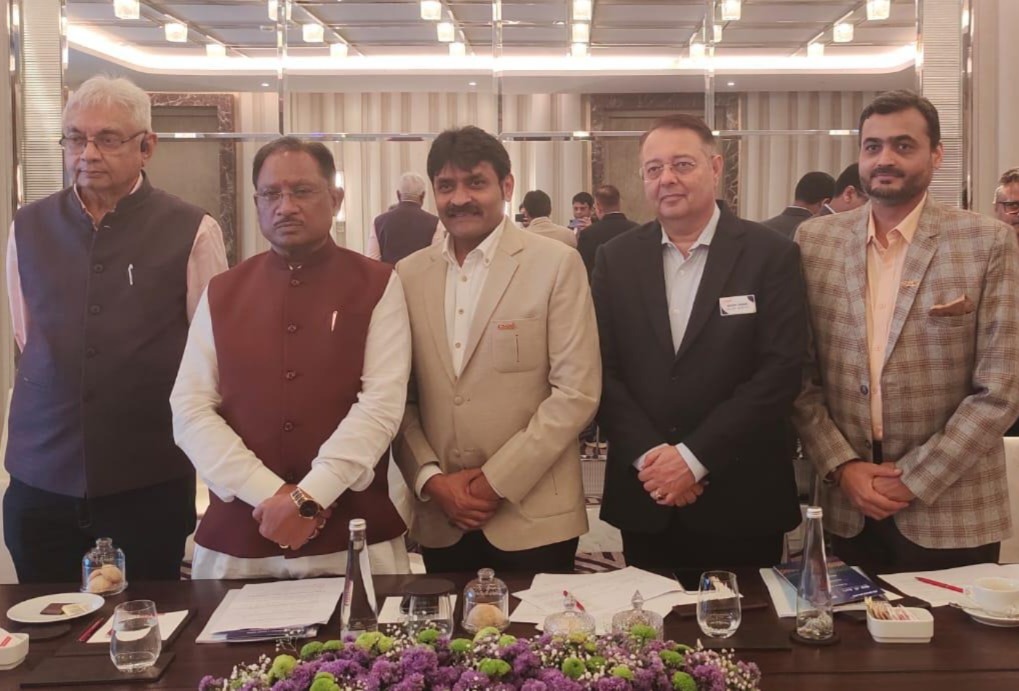 CMAI dignitaries with Vishnu Deo Sai, Honble Chief Minister of Chhattisgarh