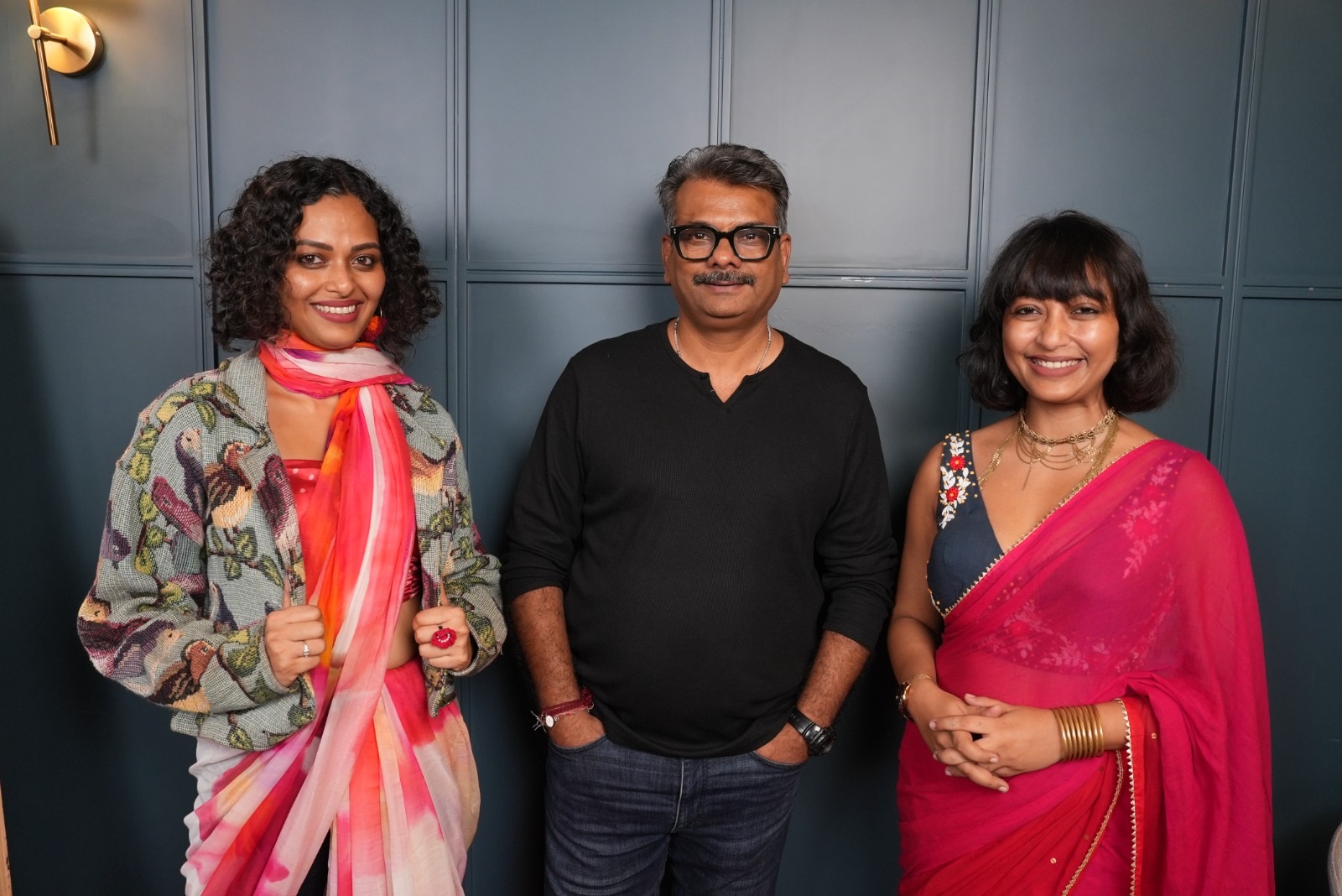 Sanjay Vakharia, Co-founder and CEO of Spykar Lifestyles Pvt. Ltd and Sujata and Taniya, Co-founders of Suta