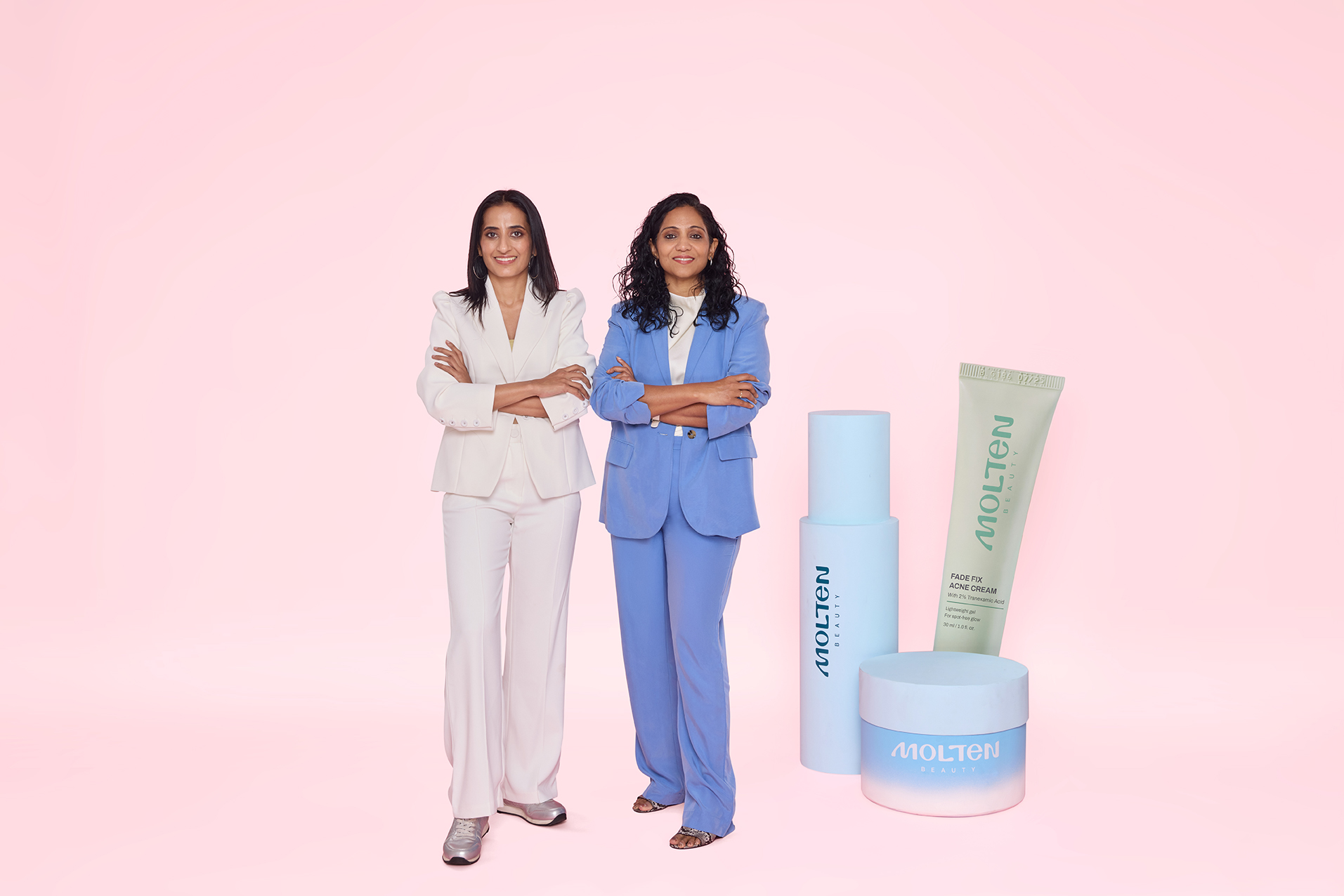 Nandita Sinha, CEO, Myntra and Vineeta Singh, CEO SUGAR Cosmetics