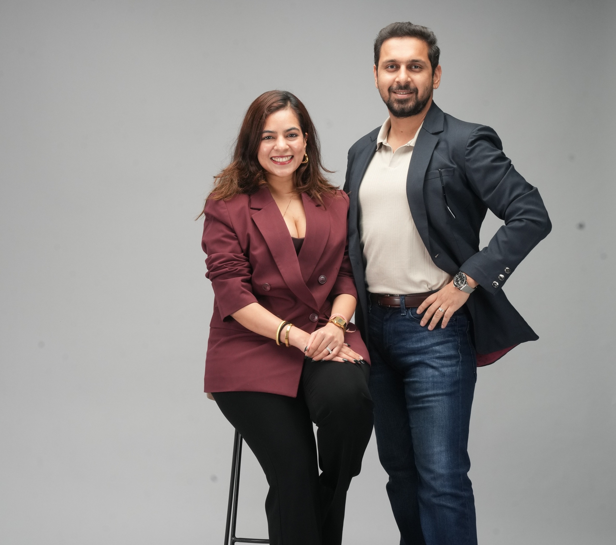Shalini Singh Rathore,  Founder & Chief Creative Officer  &  Vaibhav Singh, Co-founder 