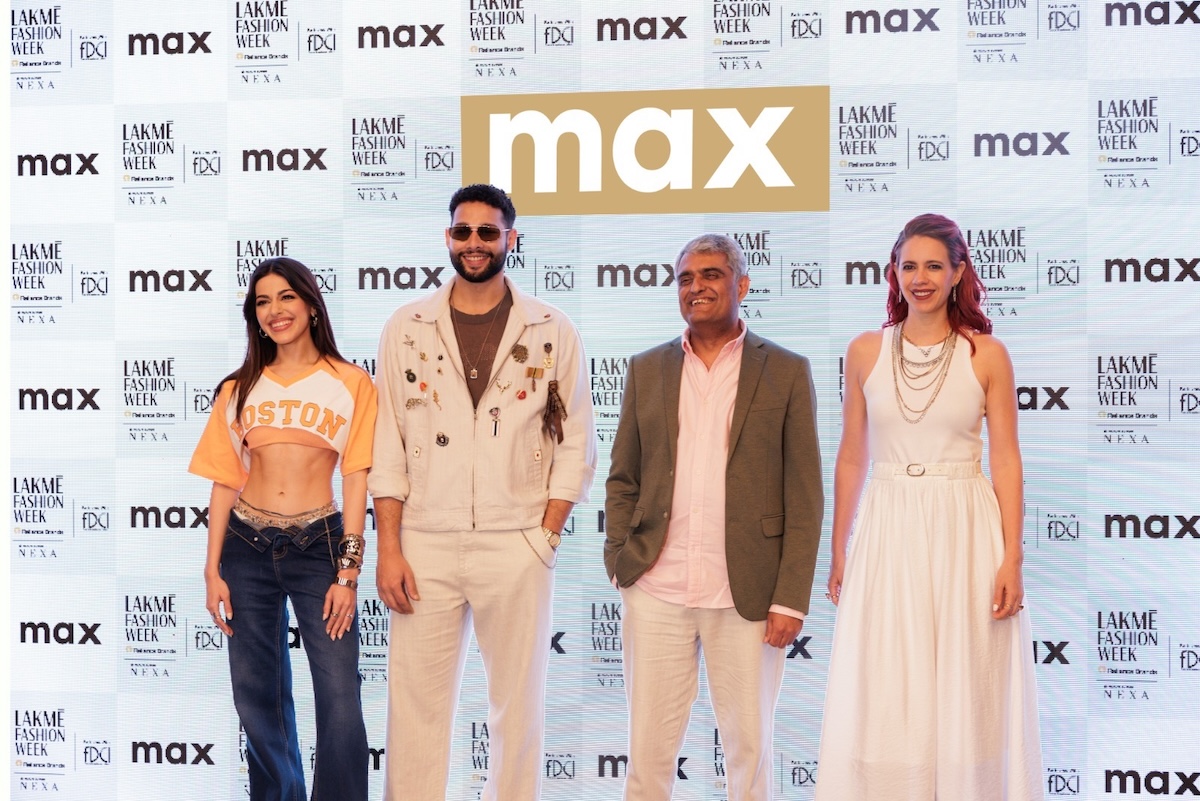 Alaya F, Siddhant Chaturvedi, Sumit Chandna (CEO, Max Fashion), Kalki Koechlin