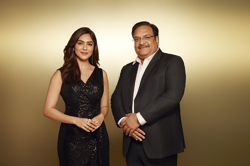 Mrunal Thakur shares and Vrijesh Pandey, Group Chairman, Ramsons Perfumes