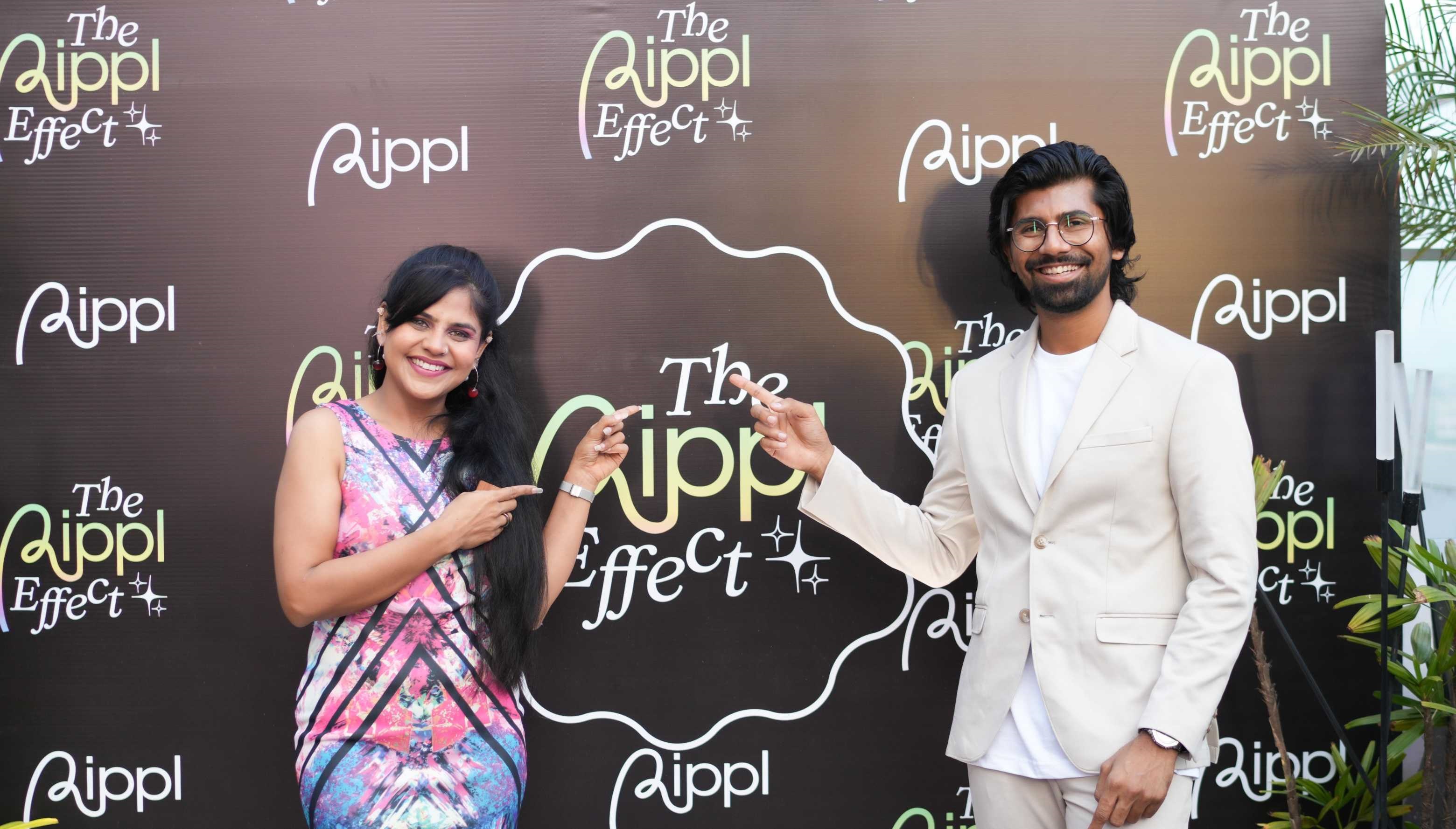 Shikhar Vaidya  Smriti Dubey co-founders of Rippl