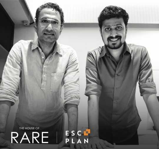 Manish Poddar, Founder & Creative Director, The House of Rare and Abhinav Pathak, Co-Founder and CEO, Escape Plan