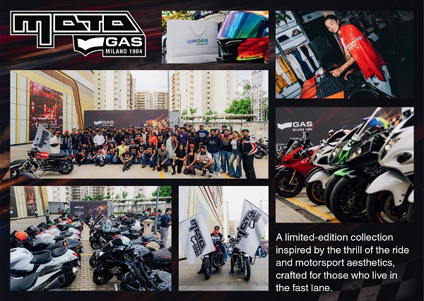 GAS Milano Moto capsule Drop At Phoenix Mall of Asia in Bengaluru