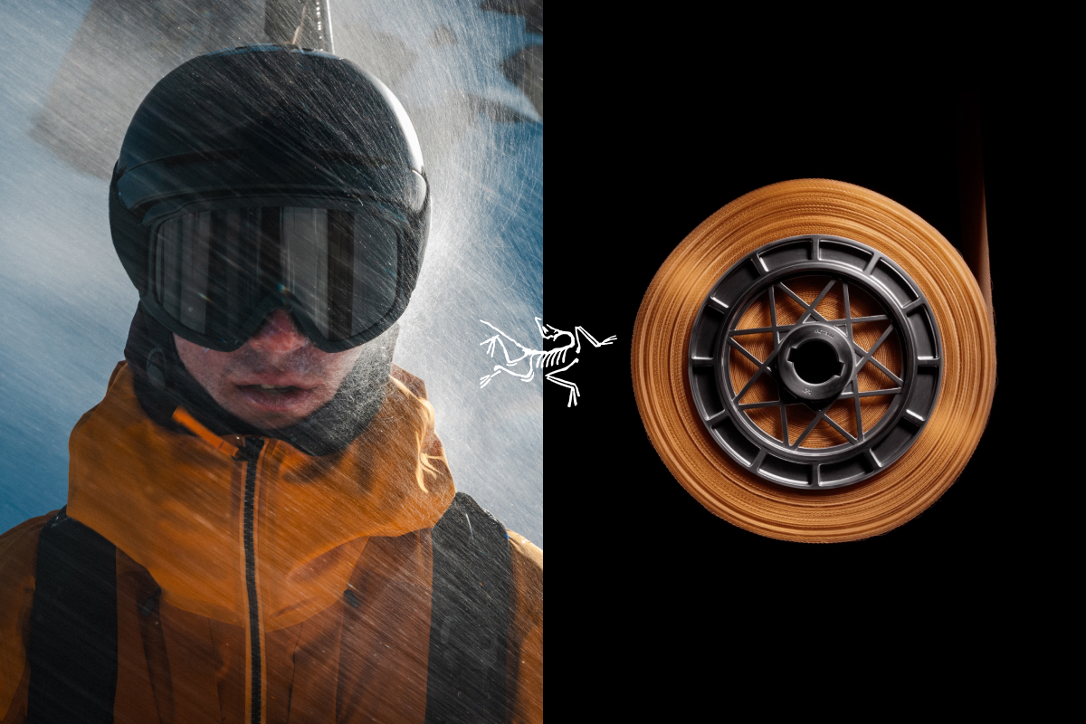 Arc’teryx athlete, Craig Murray, wearing the Sperro SV, a multisport mountain-grade hardshell built with circular design principles, available September 4, 2026.