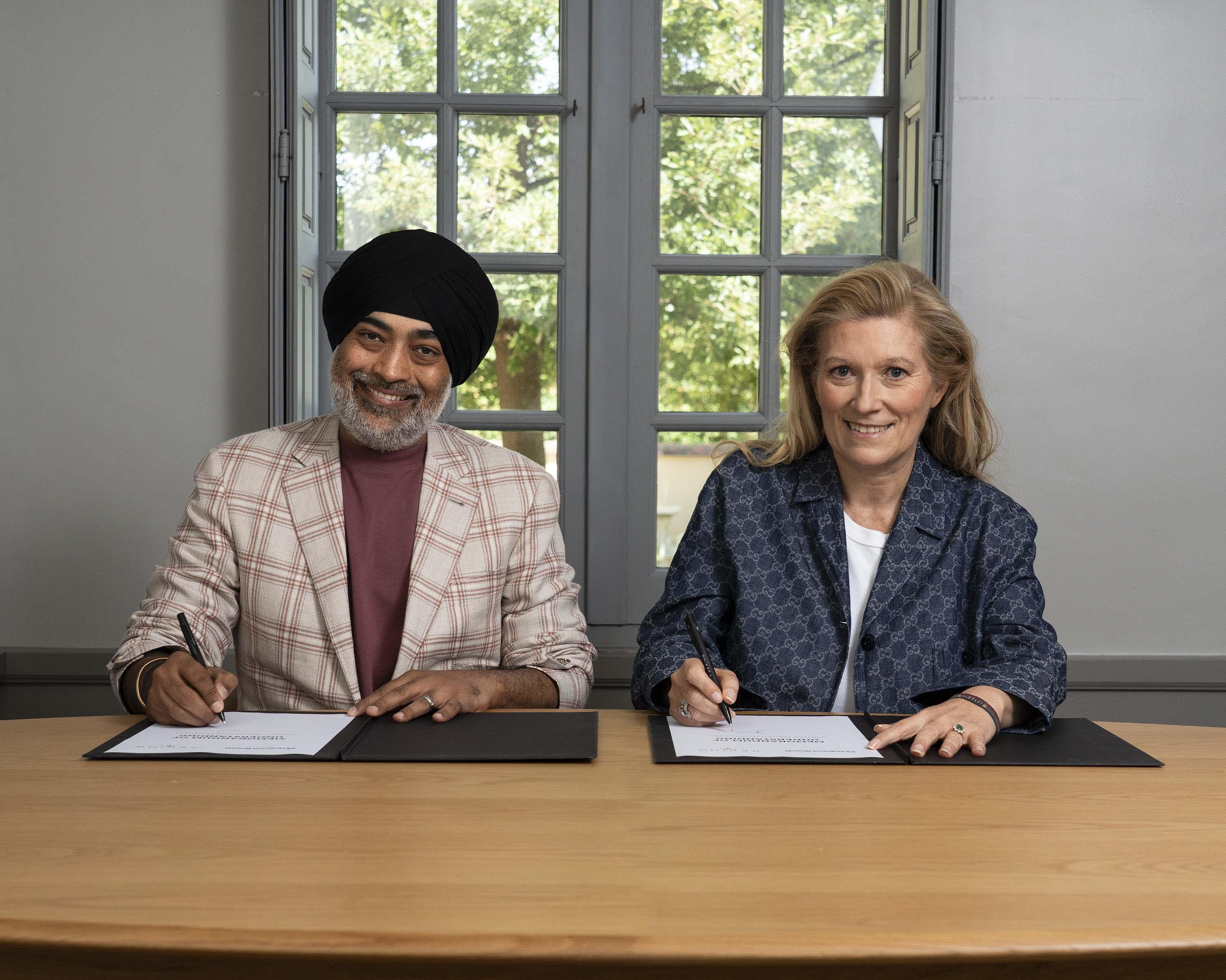 L to R-Jaspreet-Chandok, Group Vice-President, Reliance Brands Limited; Marie-Claire Daveu (Chief Sustainability & Institutional Affairs Officer At Kering)