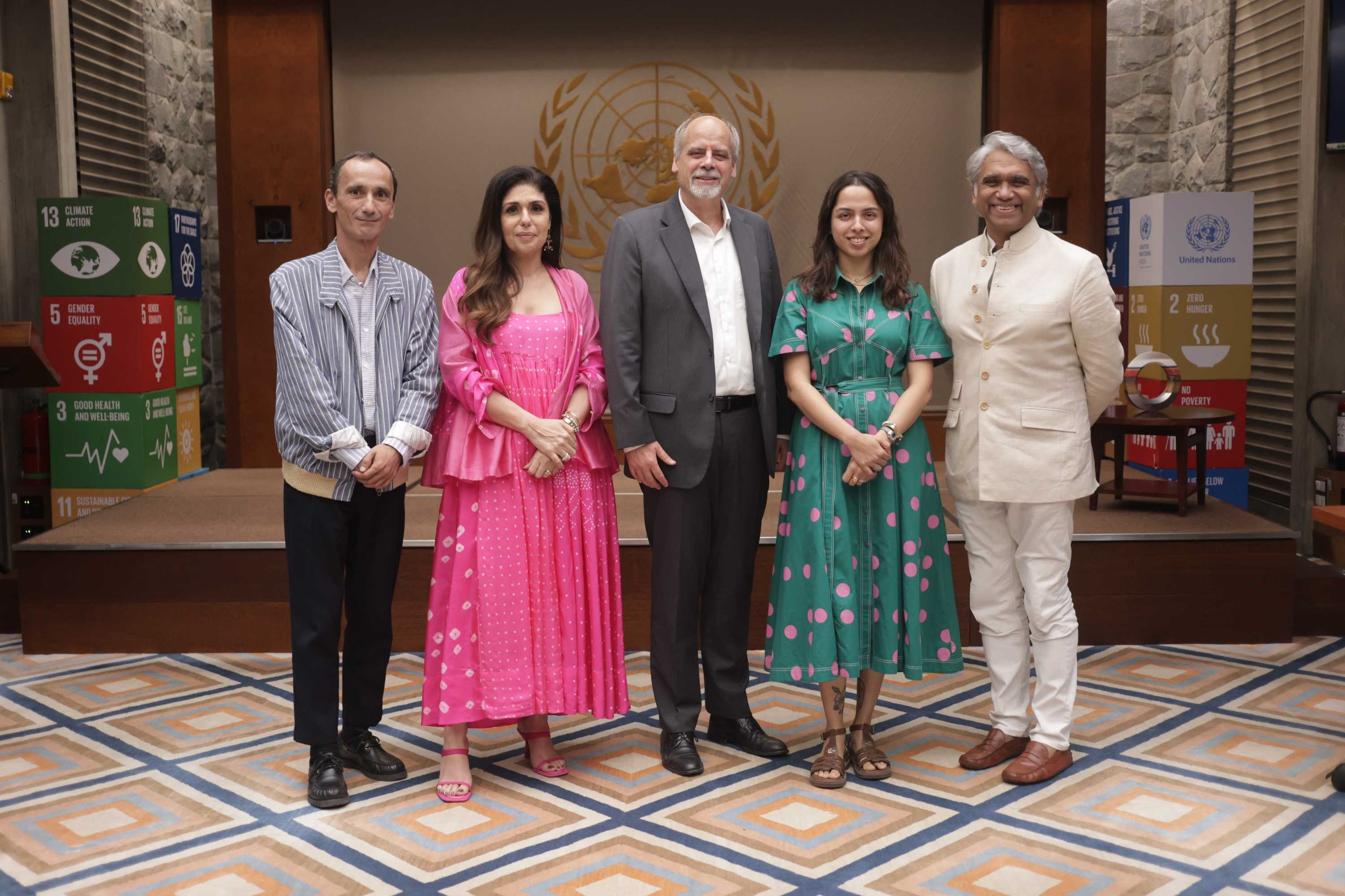 LtoR - Jury: Serge Carreira, Aanita Shroff, Stefan Priesner, Rochelle Pinto, Rajesh Pratap Singh