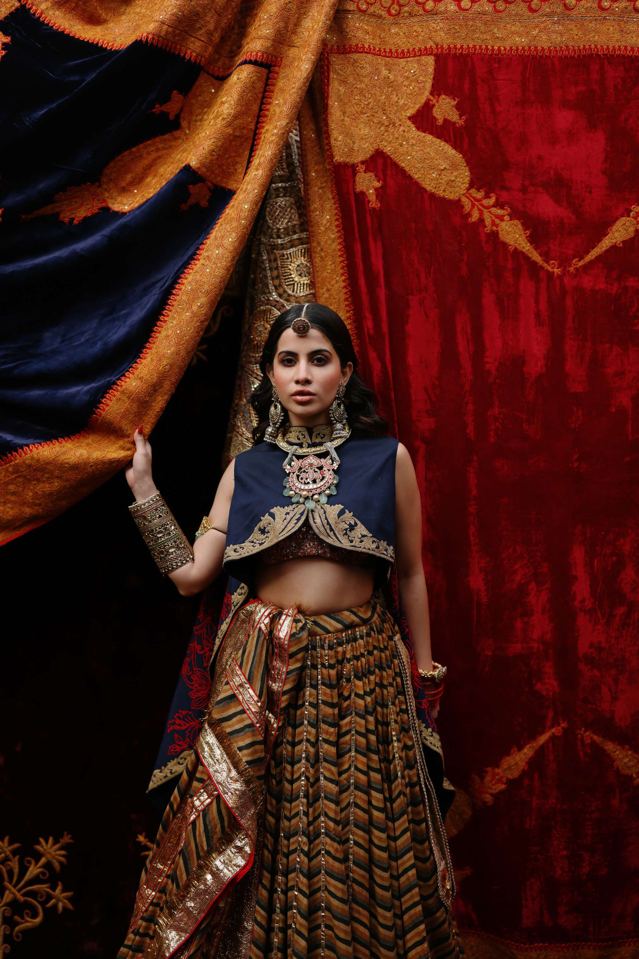 Rimple & Harpreet collaborate with Uorfi to redefine couture and ...